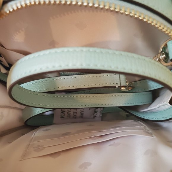 NWT Kate Spade EMBROIDERED CANTEEN CROSSBODY APHRODITE K6933 NWT $349 - Picture 4 of 8